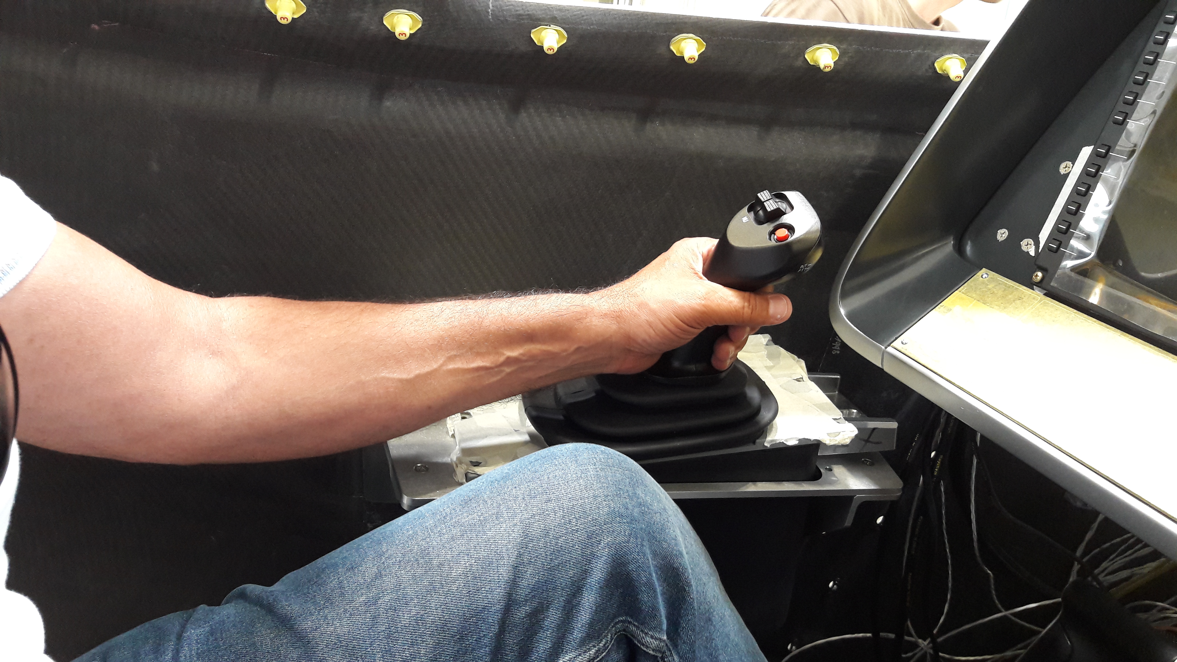 Cockpit ergonomics testing