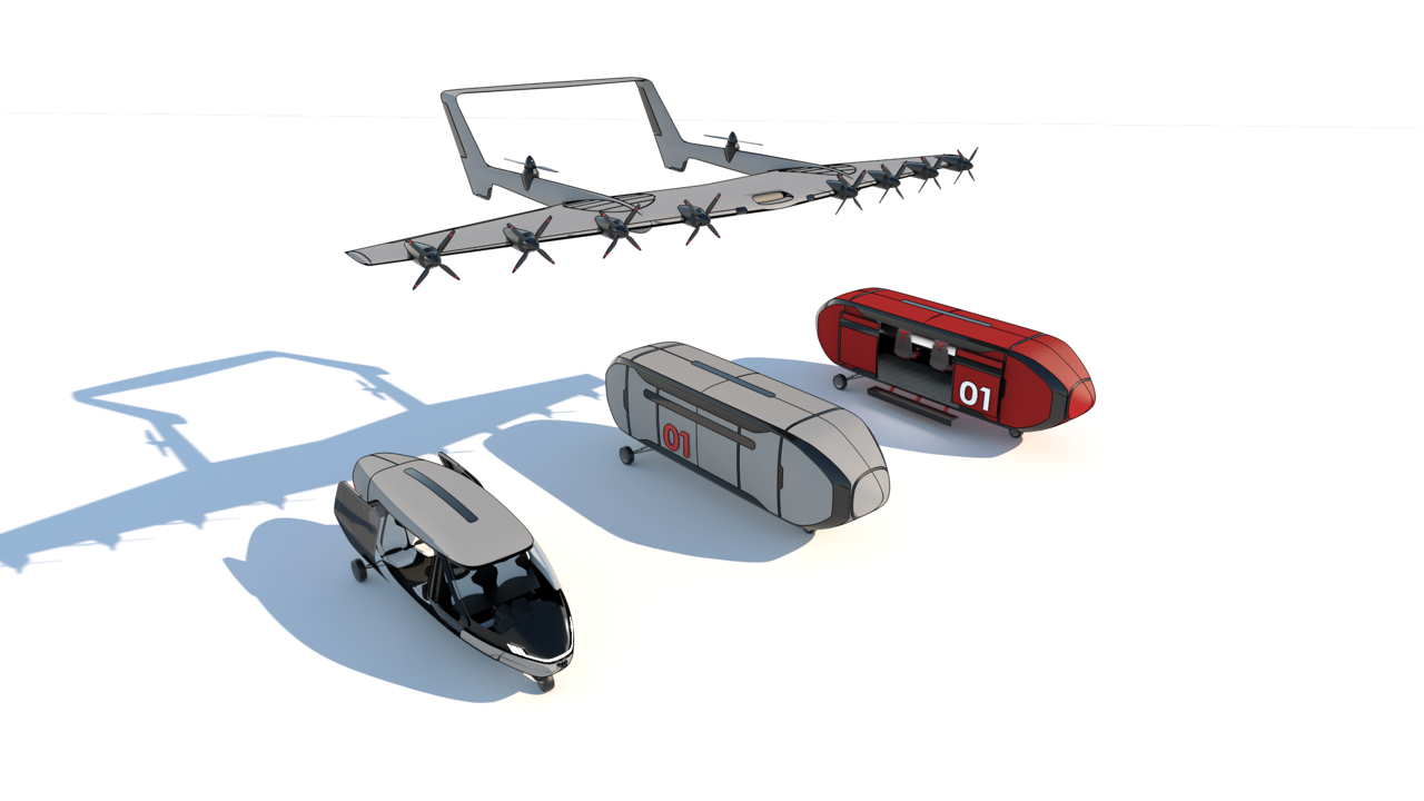 In-cabin interactive display concept