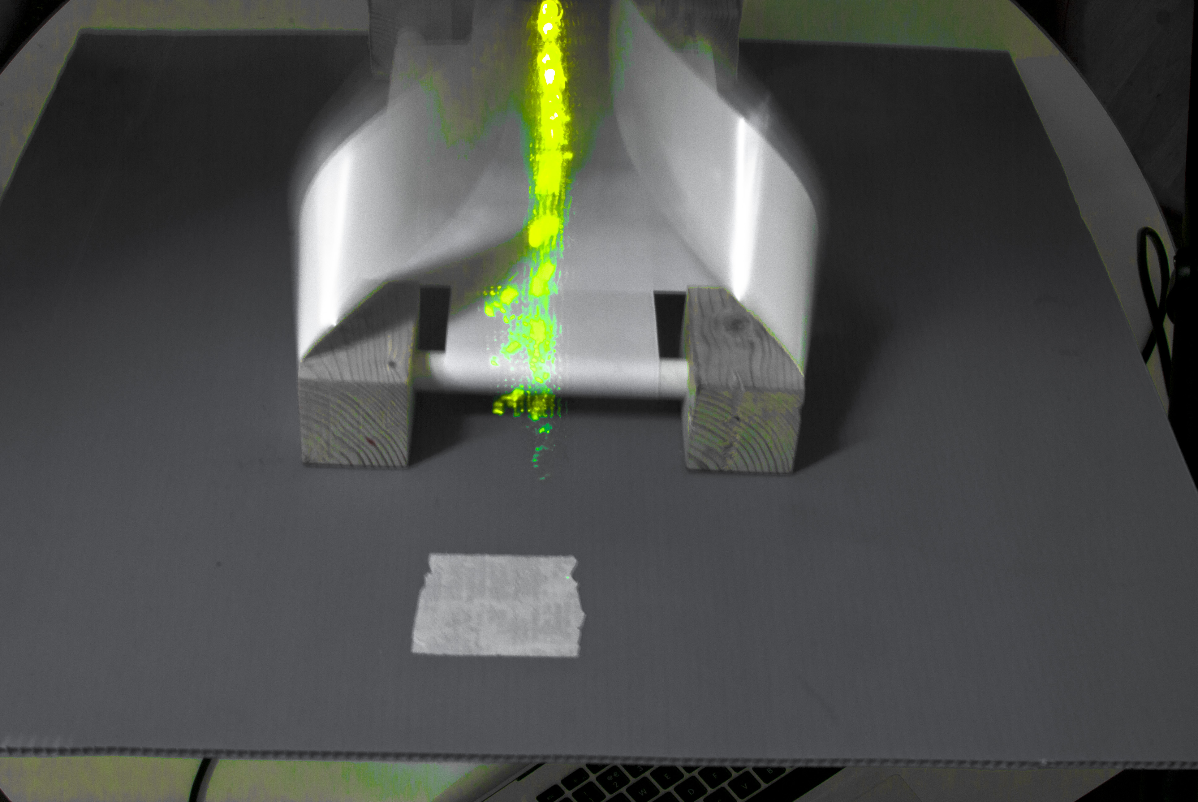 Multiple interaction attempts captured through long-exposure photography